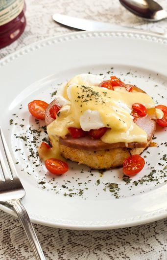 southern style breakfast at the Devereaux Shields House